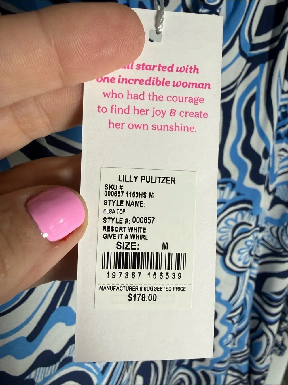 Lilly Pulitzer 100% Silk Elsa blouse • NWT • Women’s medium